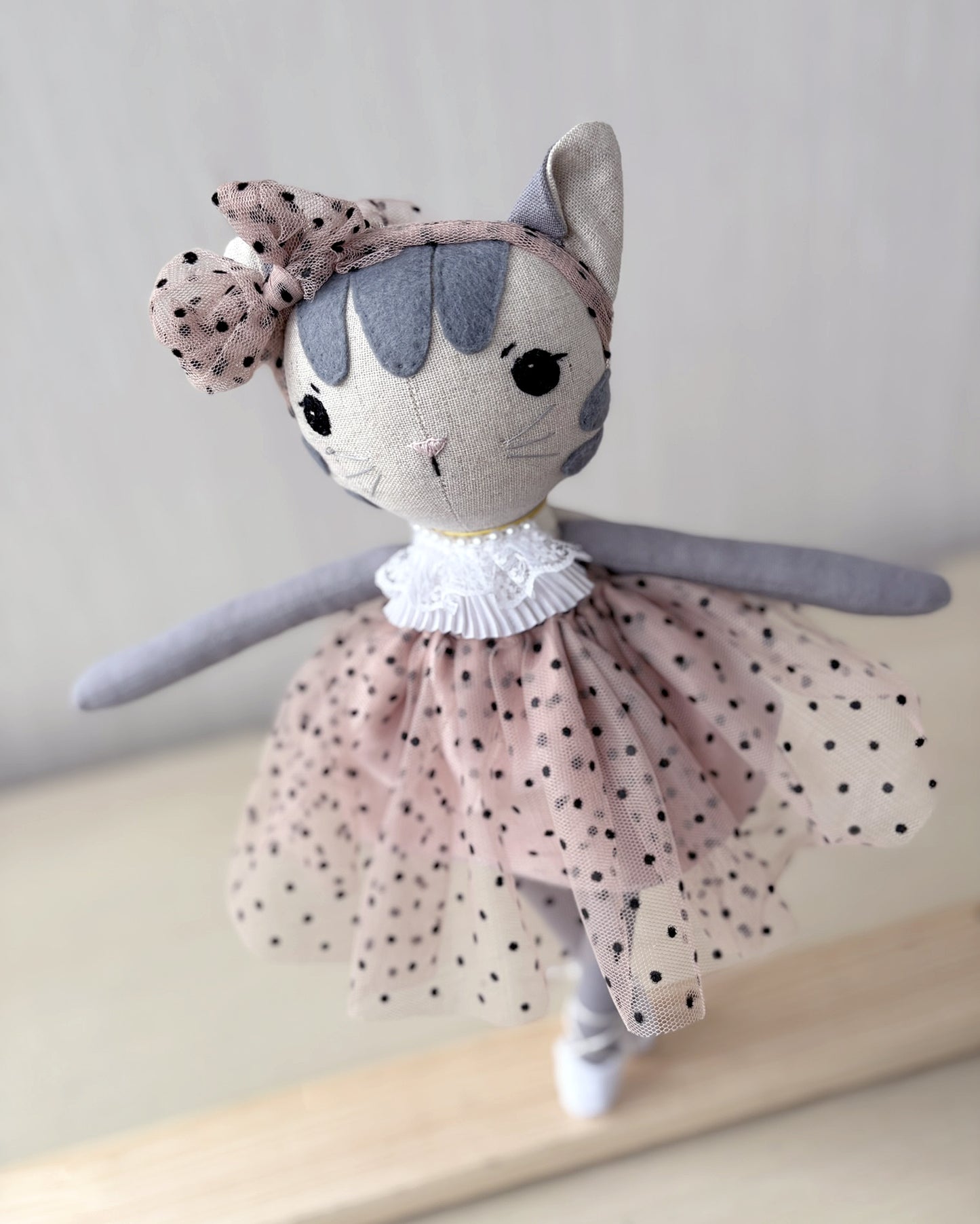 Ballerina cat doll