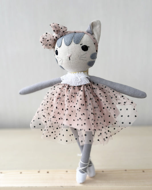 Ballerina cat doll