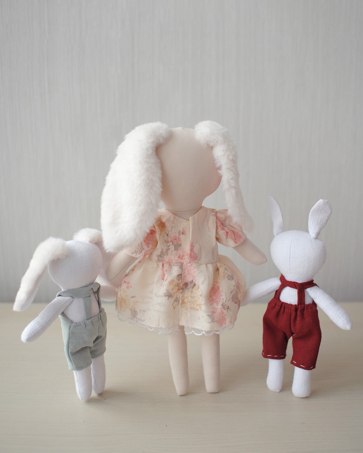 Bunny doll and babies