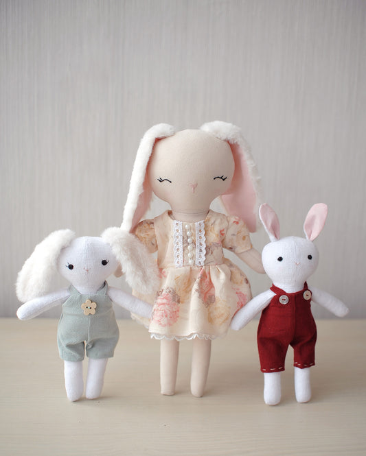 Bunny doll and babies