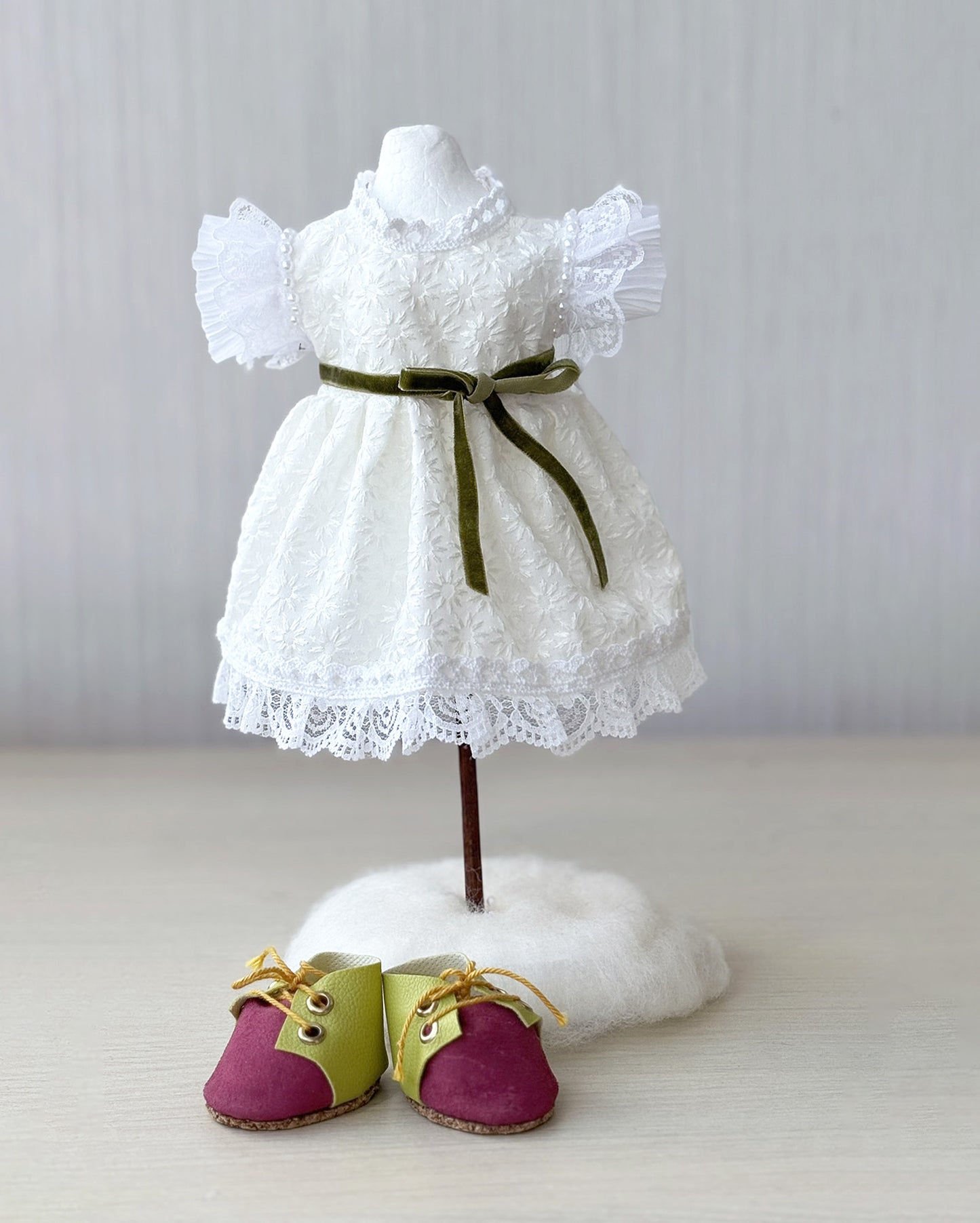 Doll dress - White dream