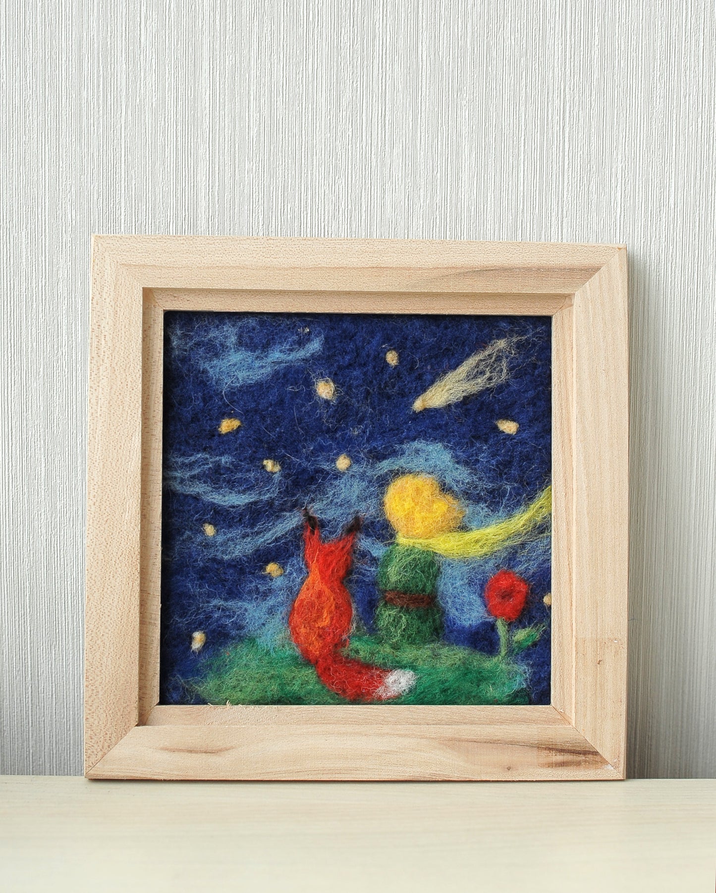 Tableau en laine - Le Petit Prince