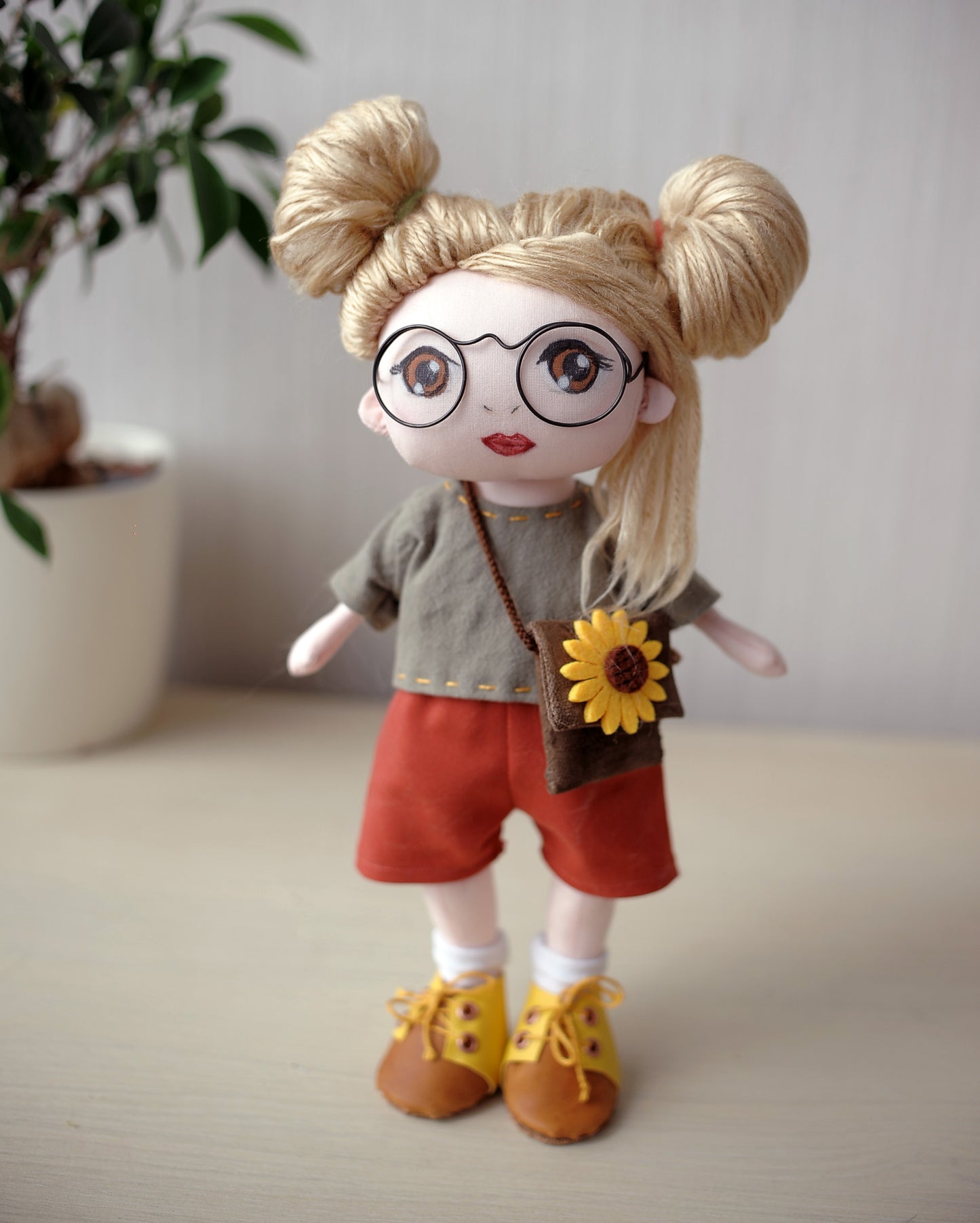 Poupée textile elfe
