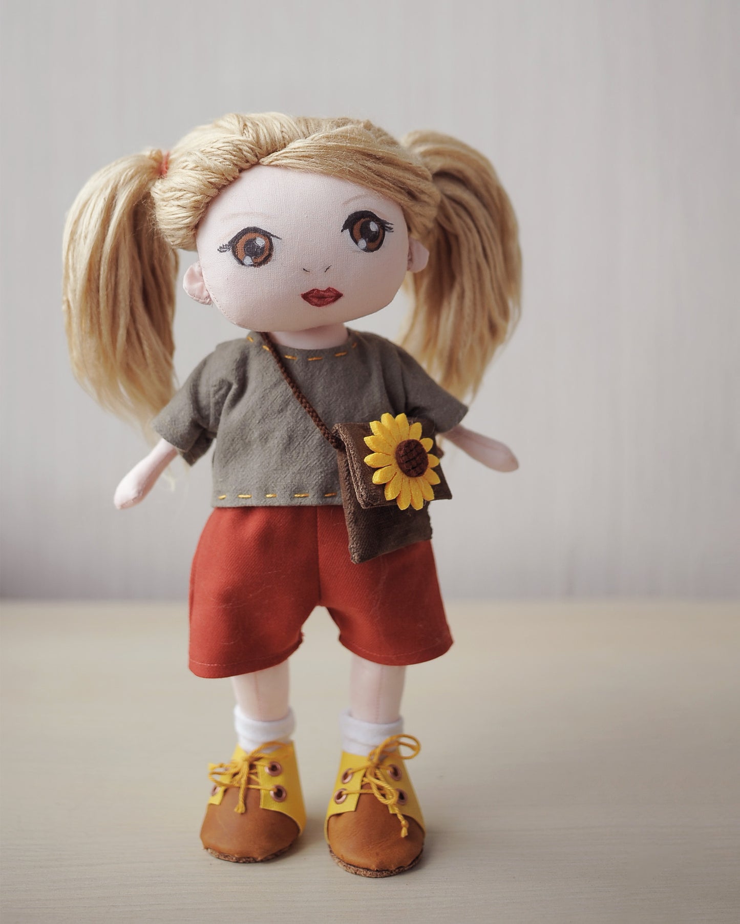 Poupée textile elfe