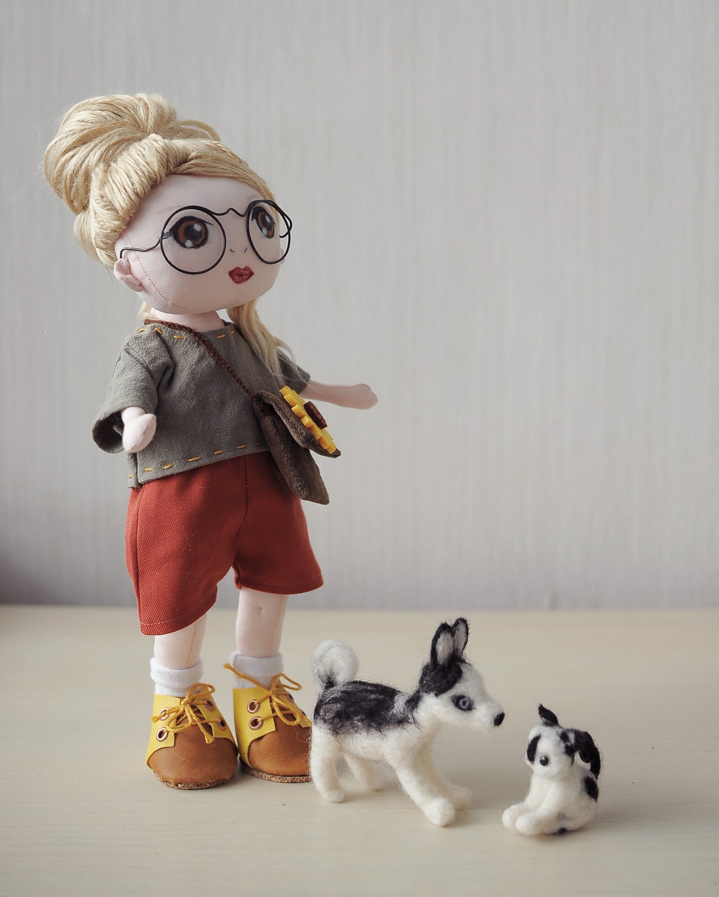 Poupée textile elfe