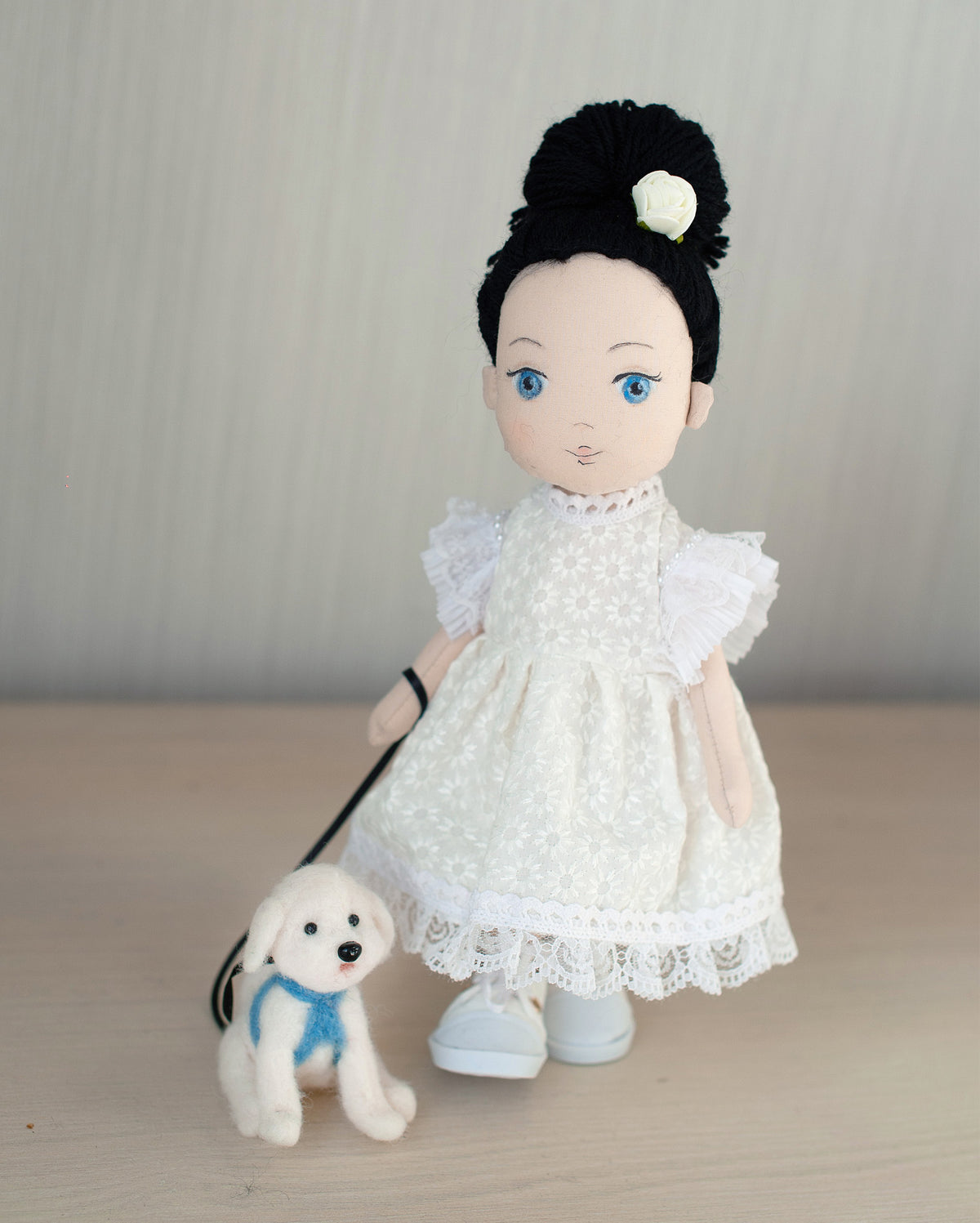 Lady with a Dog - personalized on request