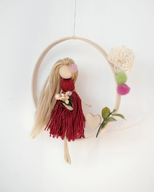 Macrame doll