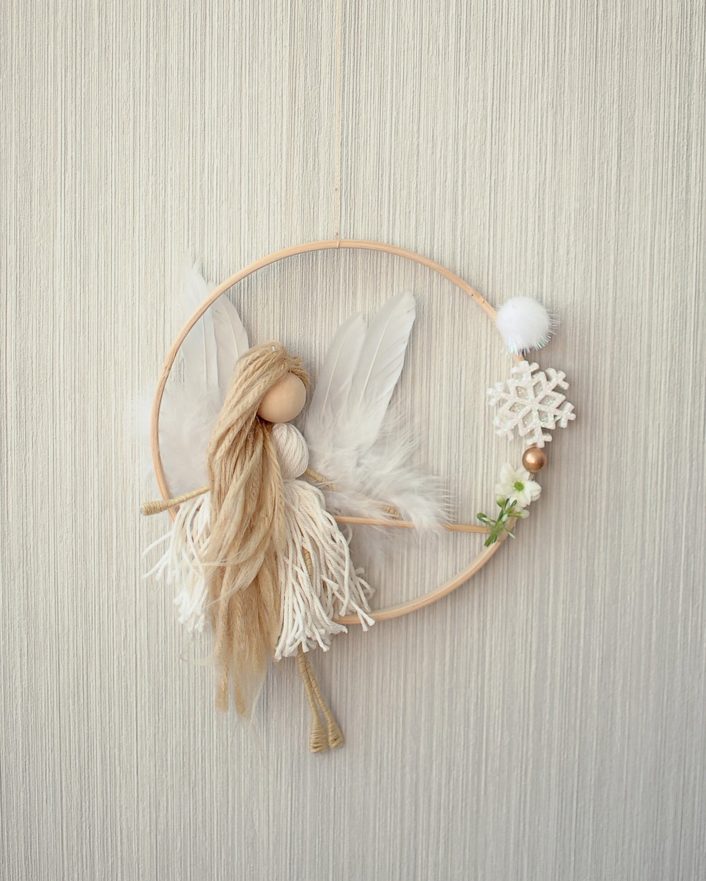 Macrame doll - Angel