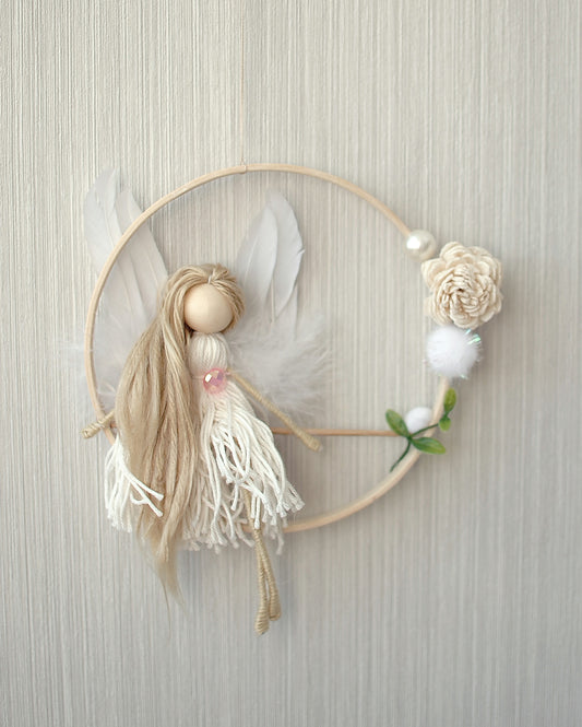 Macrame doll - Angel