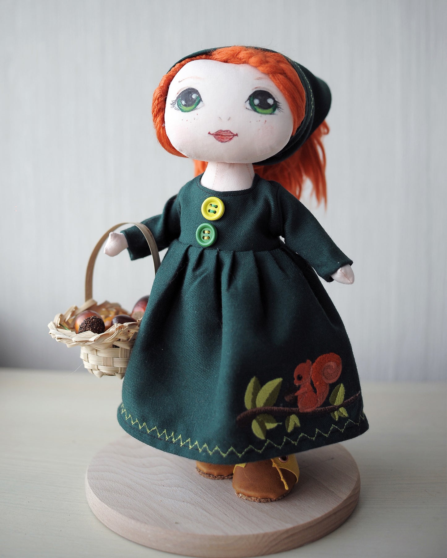 Elf textile doll