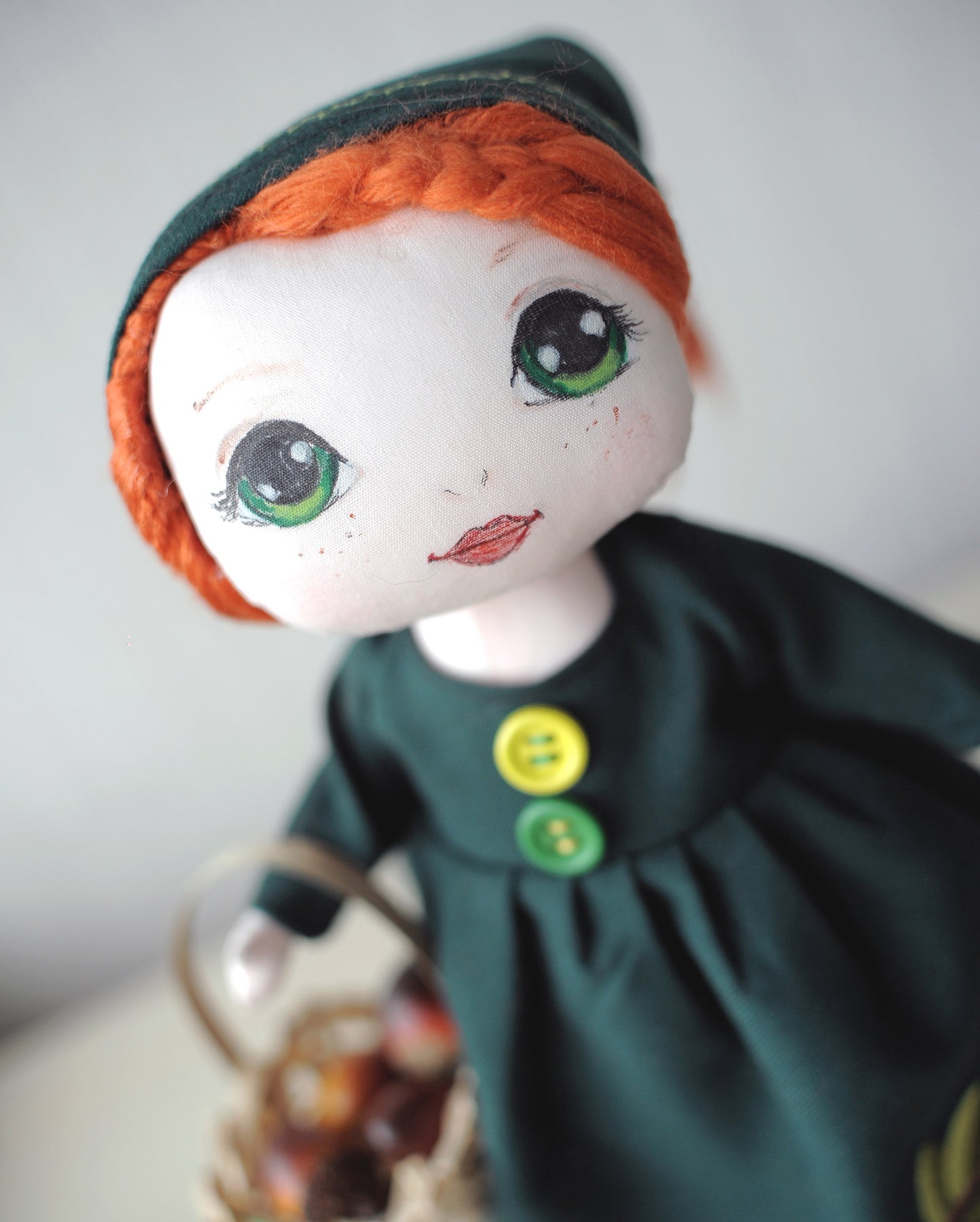 Elf textile doll