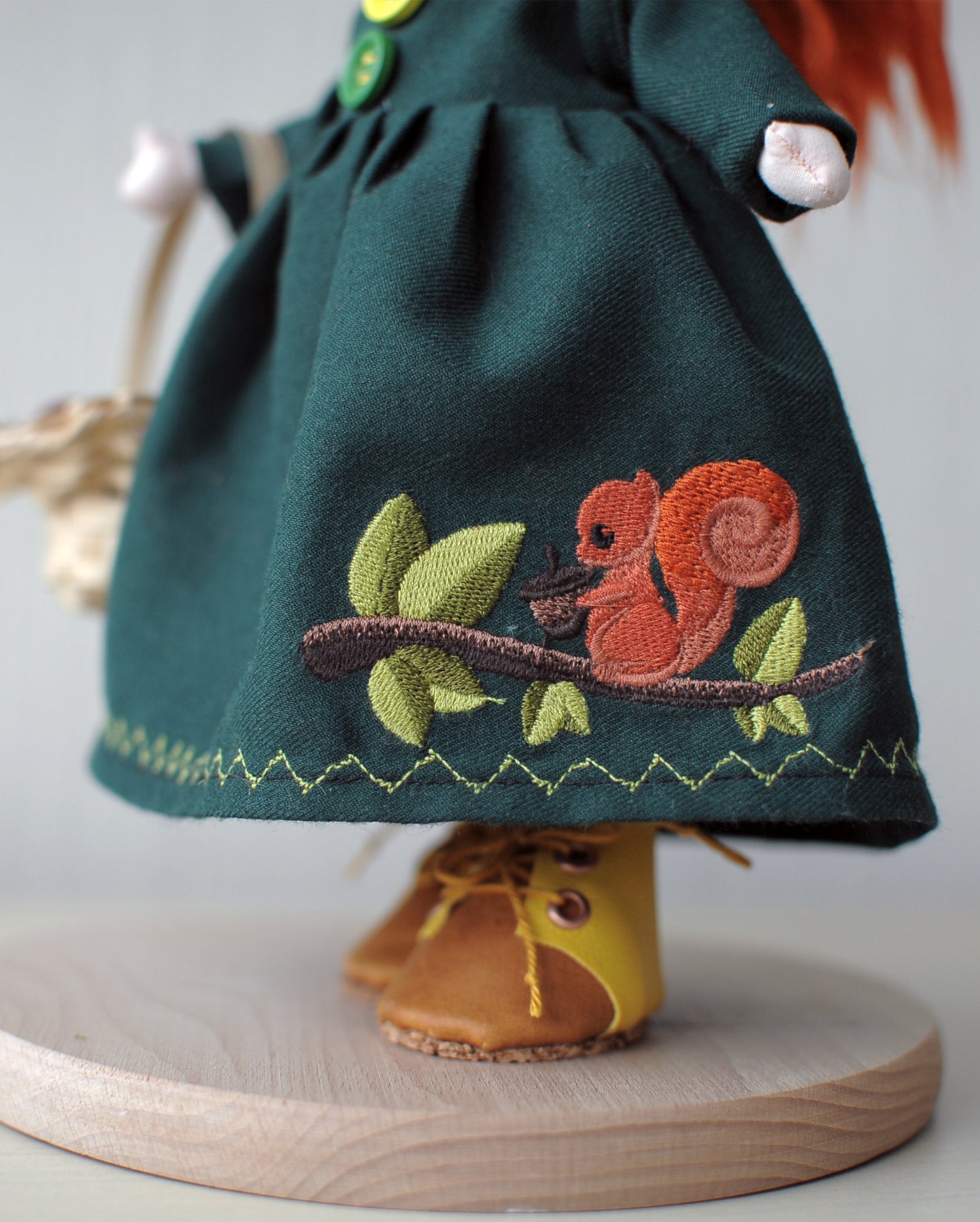 Elf textile doll