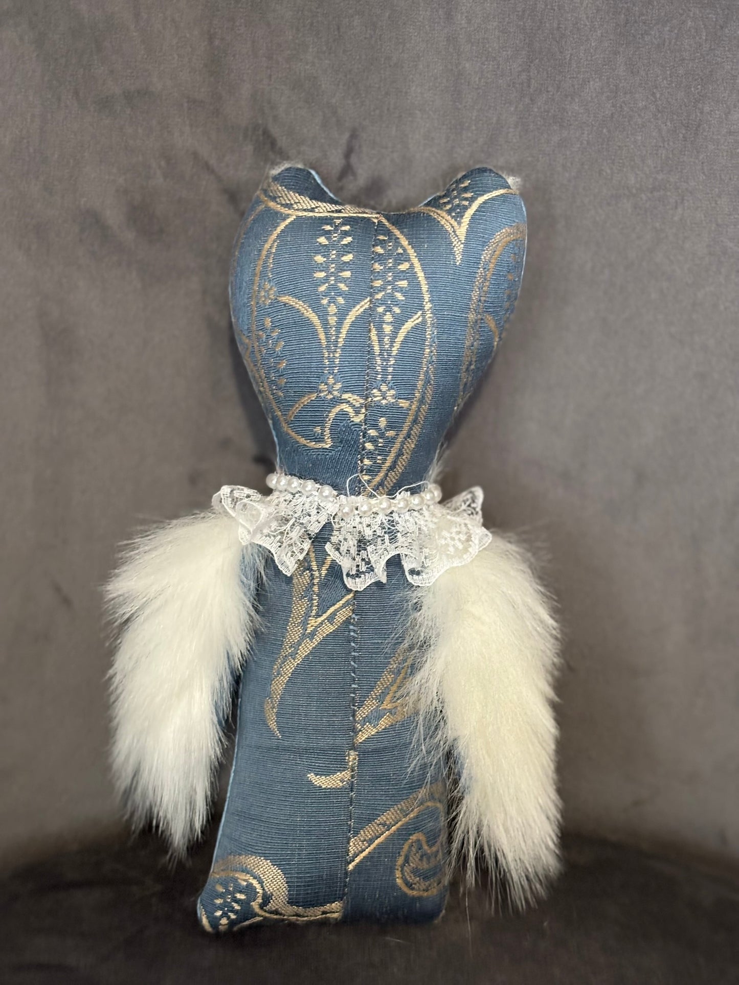 Owl textile doll