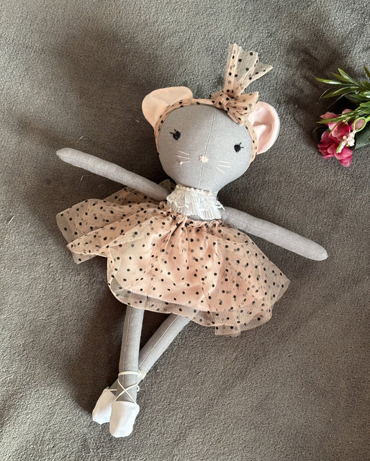 Mouse ballerina doll