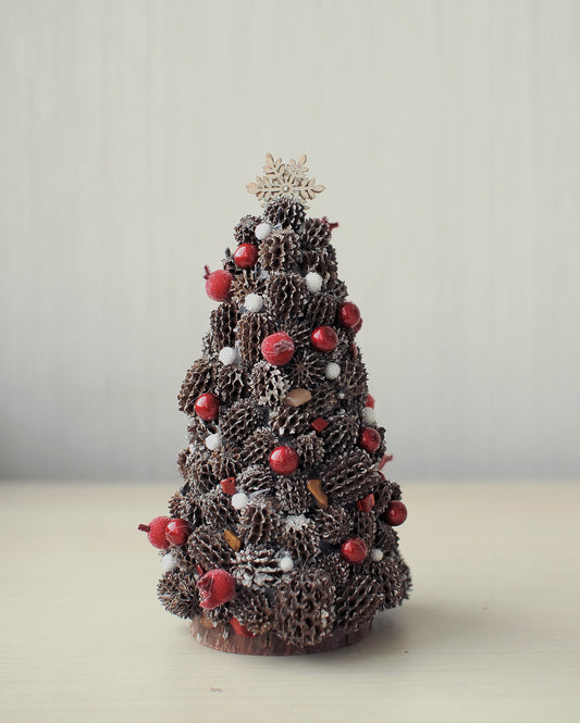 Pinecone rustic Christmas ornament