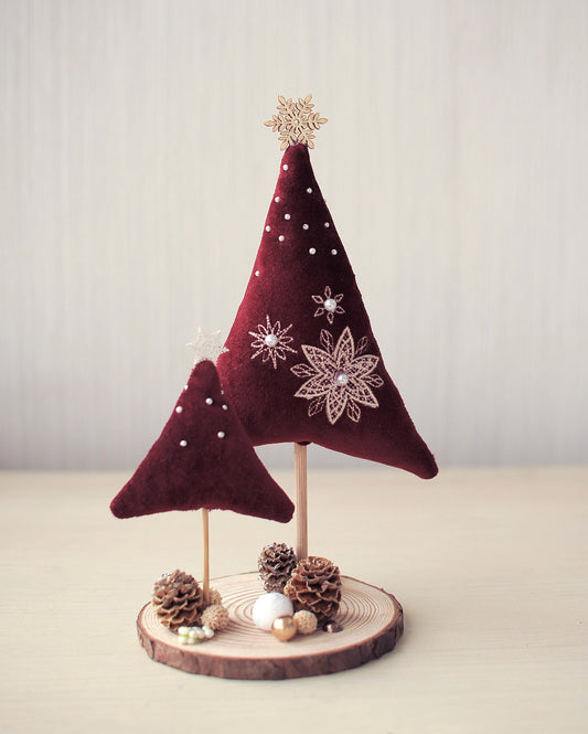 Velvet Christmas Tree