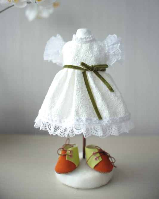 Doll dress - White dream