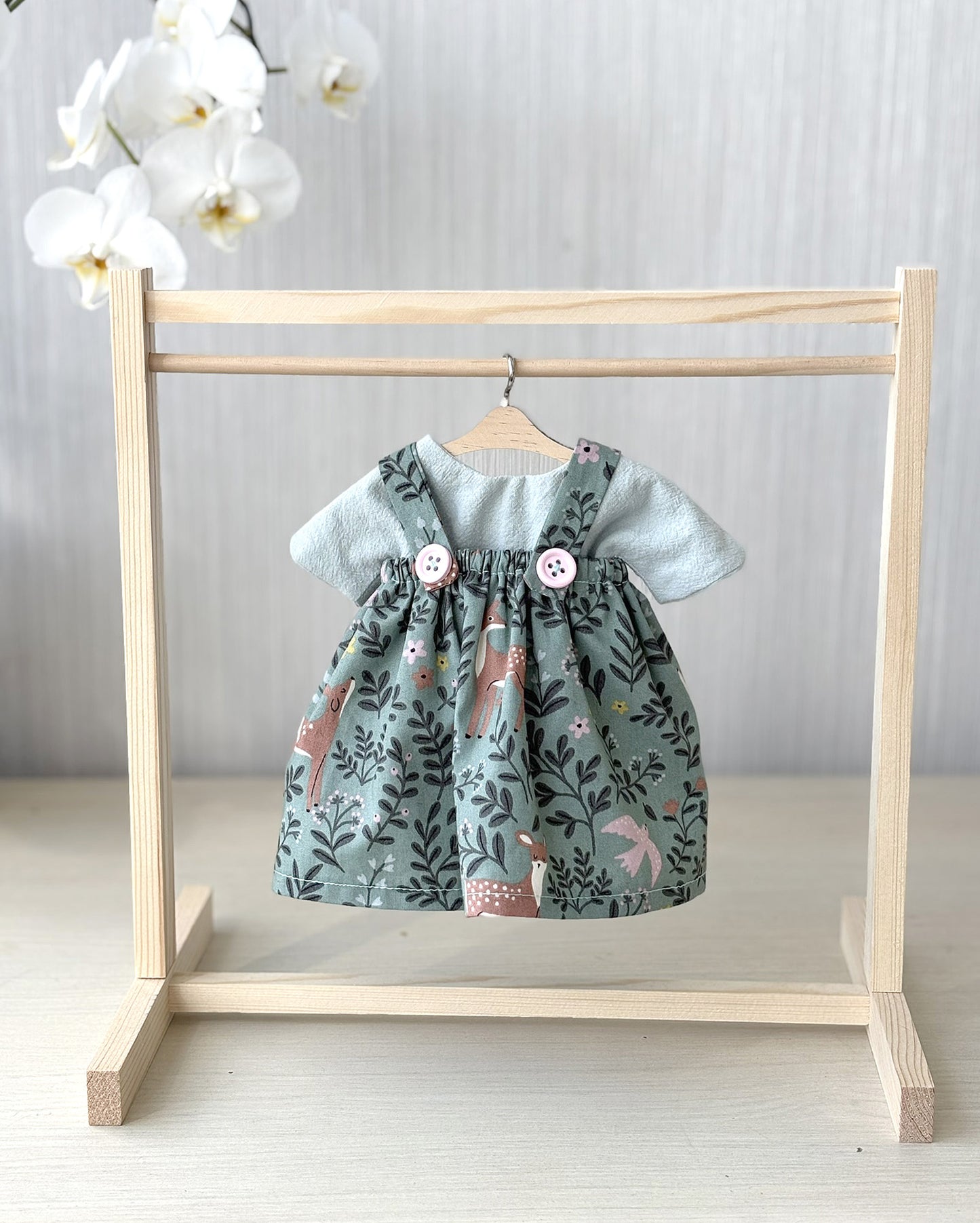 Doll Outfit - T-Shirt and Skirt