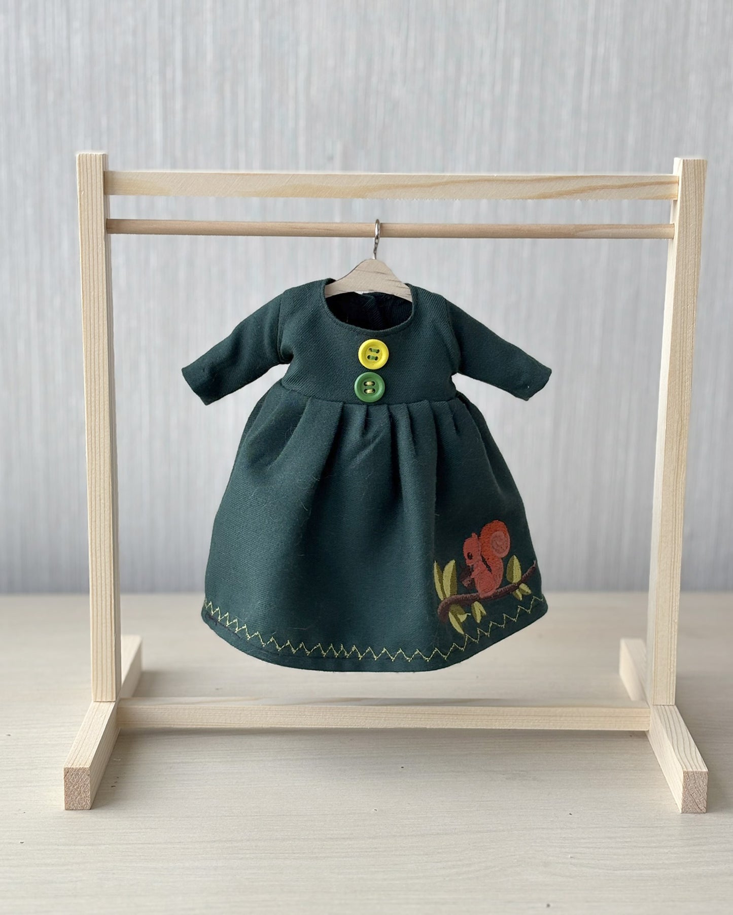 Doll dress - Forest dream