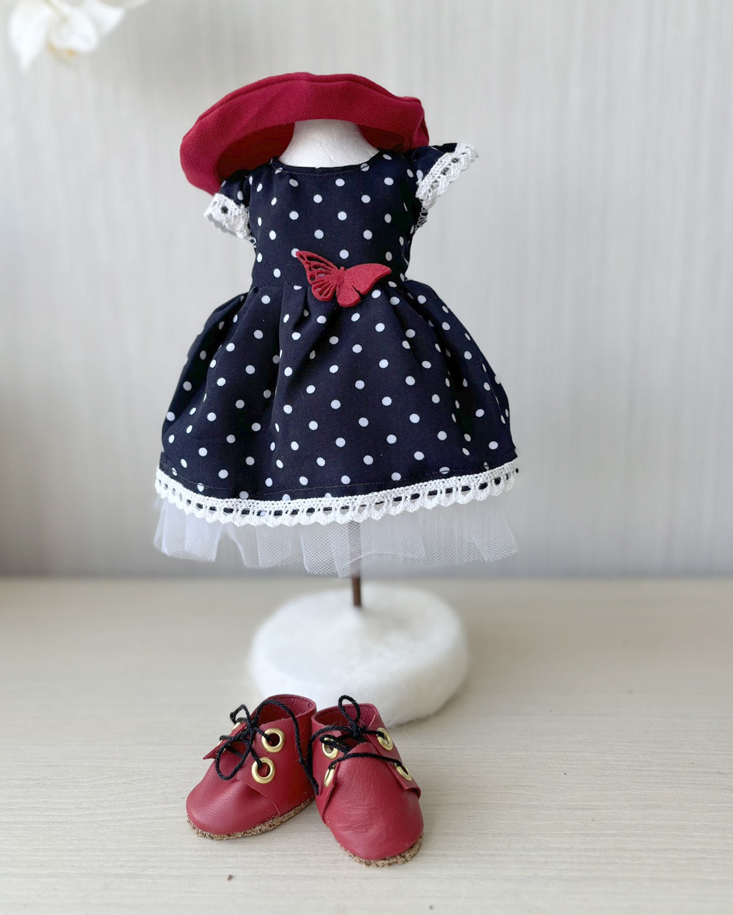 Doll dress - Polka dress