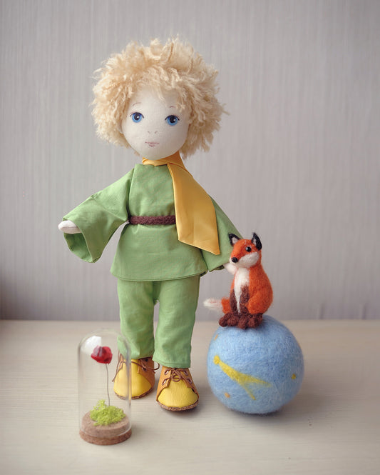 Little Prince doll - green outfit