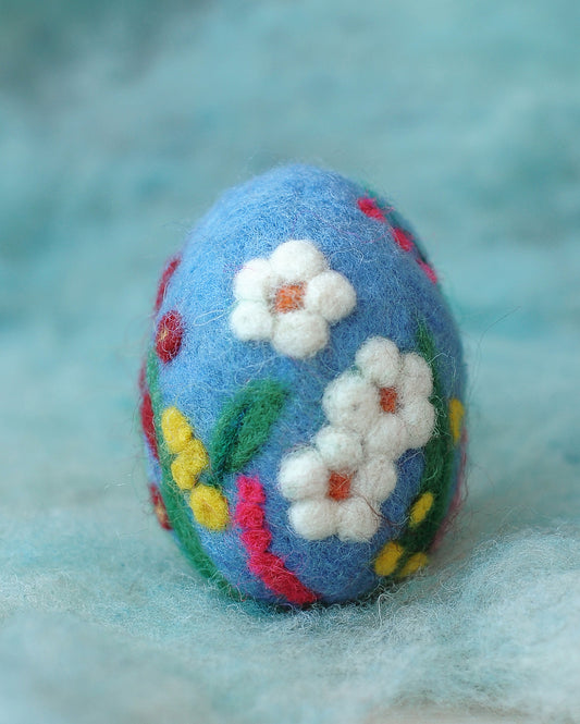 Needle felted Easter egg