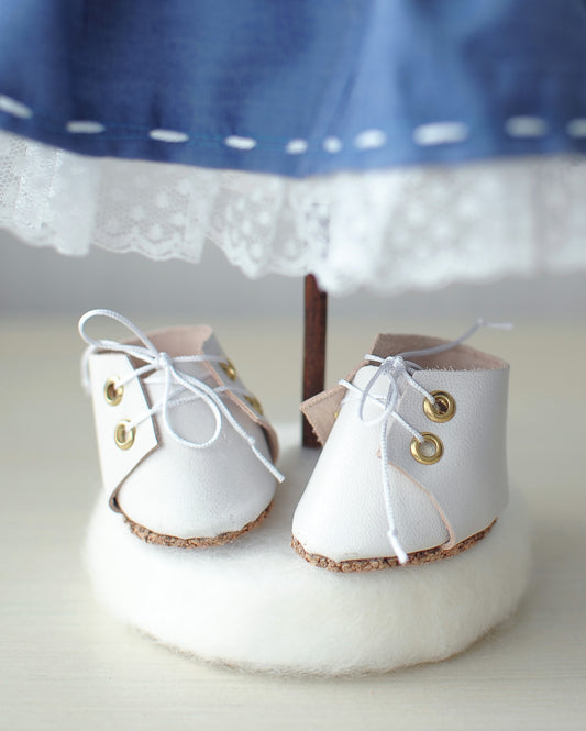Handmade Leather Doll Shoes