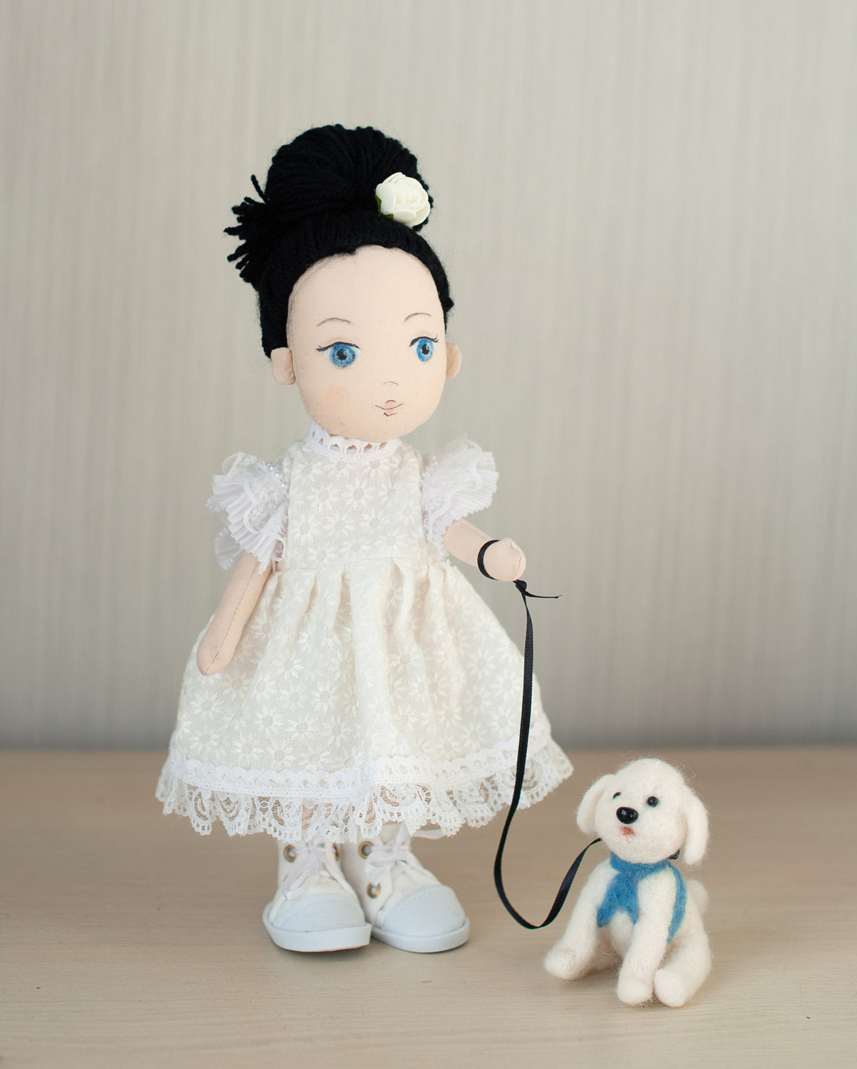 Lady with a Dog - personalized on request