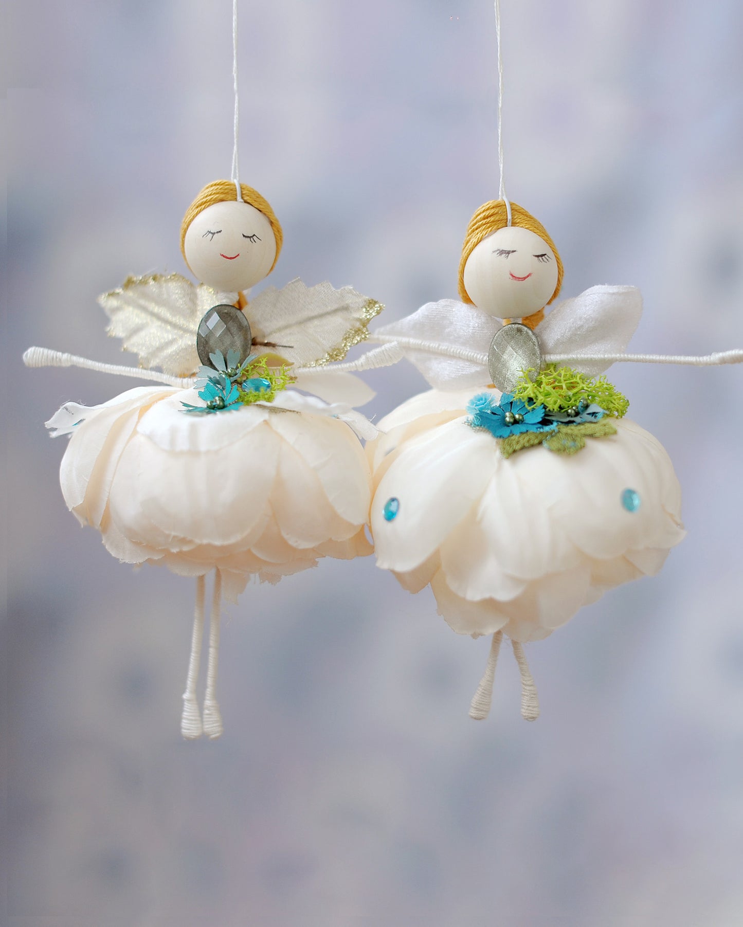 Flower ballerina dolls